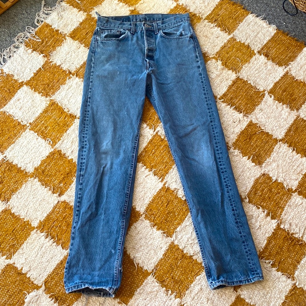 Vintage Levi’s 501 with butt rip